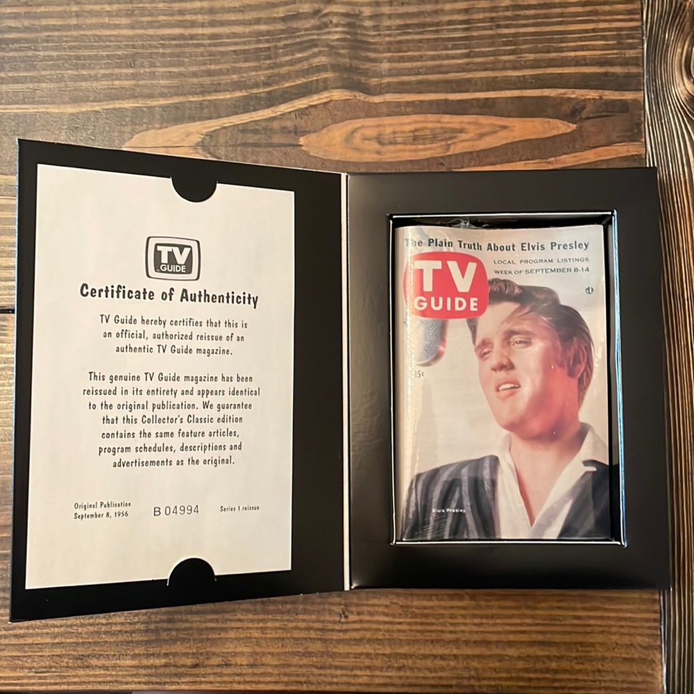 1956 TV Guide Collector’s Classics: Elvis